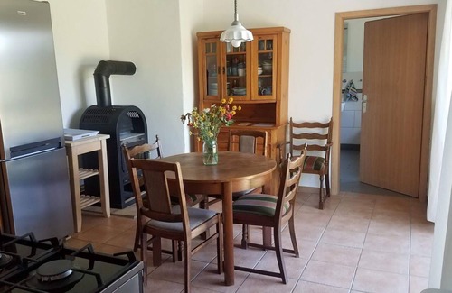 Carmzow-Wallmow House | Holiday house with a large garden and swimming lake in the village