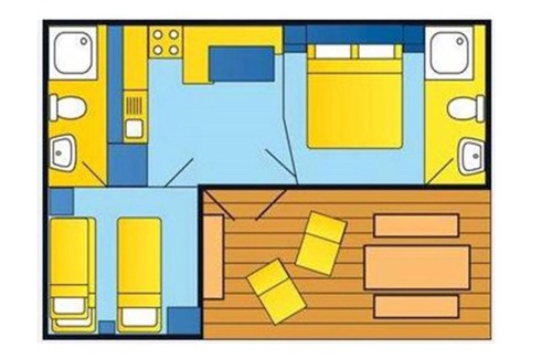 Lido di Dante House | Holiday park Classe - MH Pacifico (2205)