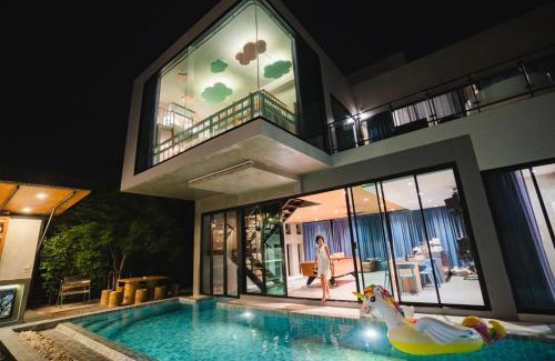 Hin Lek Fai Villa | Holiday Sunset Private Pool Villa