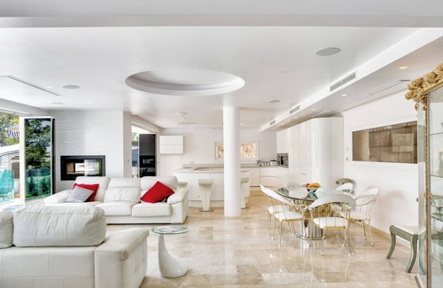 Portals Nous Villa | Holiday Villa Ocean View with Sea View, Wi-Fi, A/C, Pool, Garden, Terrace & Balcony