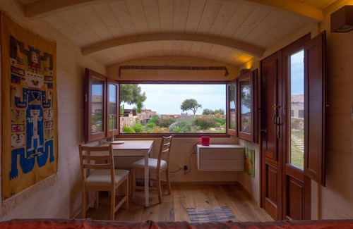 Teulada House | Holidays Zirkuswagen surrounded by sea and maquis. 300 m from the water.