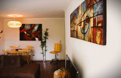 Las Condes Apartment | HOM | Departamento 3D3B Estacionamiento Las Condes