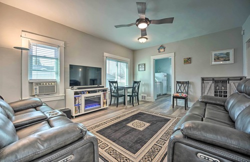 Paw Paw Lake House | Home 1 Block to Lake w/Private Beach Access!