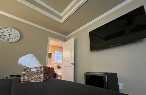 Shannon Hills Bed & Breakfast | Home Away From Home Master Bedroom - Right Off I-30
