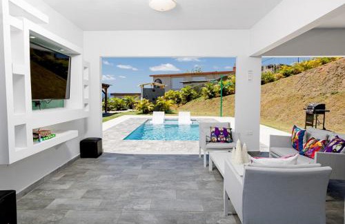 Canaboncito House | Home for 10 with Pool and Solar Panels in Caguas!