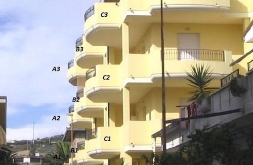 Tortoreto Lido Apartment | Home !I LIMONI "apartment" A3 "with sea view only 30 meters from the beach !!