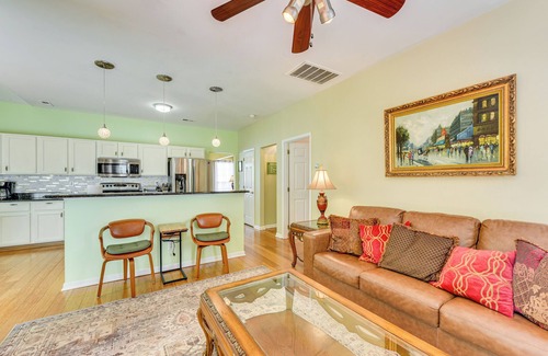 Matthews House | Home in Matthews w/Fenced Yard & Spacious Deck!