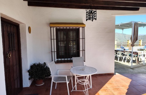El Borge House | Home In Tranquil Mountains with Pool, Terrace, Balcony & Wi-Fi; Parking Available