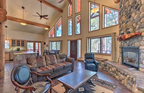 Show Low House | Home on 1 Acre with Wraparound Deck in Lakeside!