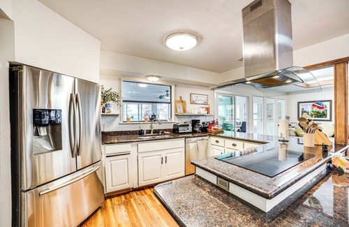 Yantis House | Home on Lake Fork: Patio, Grill & Fire Pit!