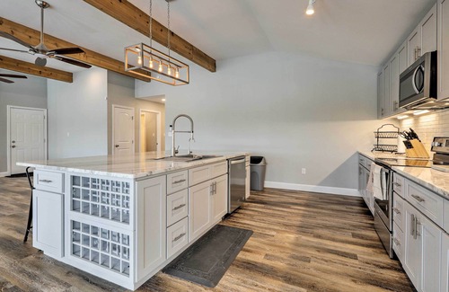 Barrett House | Home on San Jacinto River w/Pool, Dock & Deck!