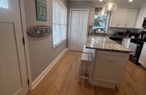 Long Branch House | Home Sweet Beach House- Brand new 1 block to the beach! Labor Day weekend open