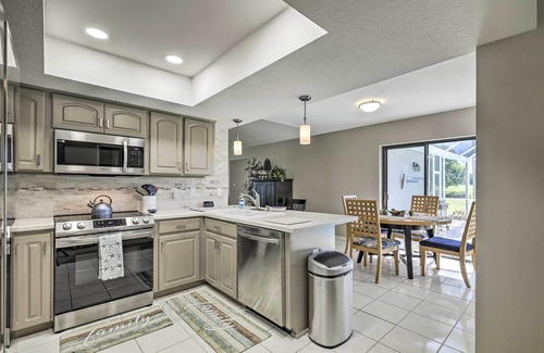 Palm Harbor House | Home w/Pool & Golf Course Views in Palm Harbor!