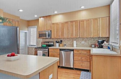 Libertyville House | Home w/porch in DT Libertyville Near Naval Base