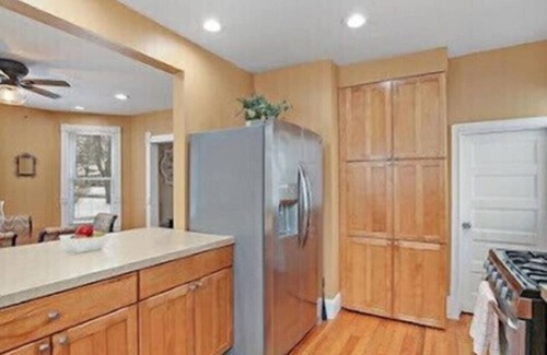 Libertyville House | Home w/porch in DT Libertyville Near Naval Base