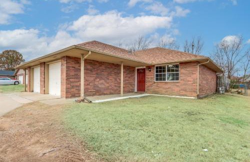 Rogers House | Home with Fenced Yard Near Dtwn Rogers!