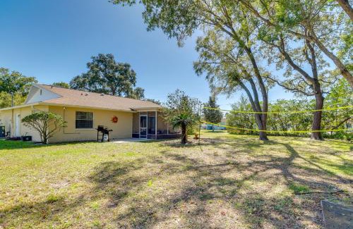 Spring Hill House | Home with Screened Porch, Near Weeki Wachee Springs!
