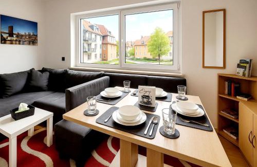 Huenfeld Apartment | Homefeld Moderne & ruhige Ferienwohnung in Hünfeld Nähe Bahnhof, mit Smart Tv & Parkplatz