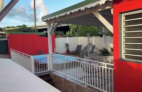 Les Abymes Apartment | Homerez - Apt Les Abymes, private pool.