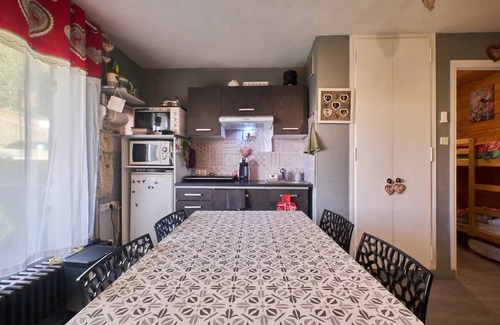 Allevard Apartment | Homerez - Charming Mountain Studio in Allevard - 30 sqm with Balcony