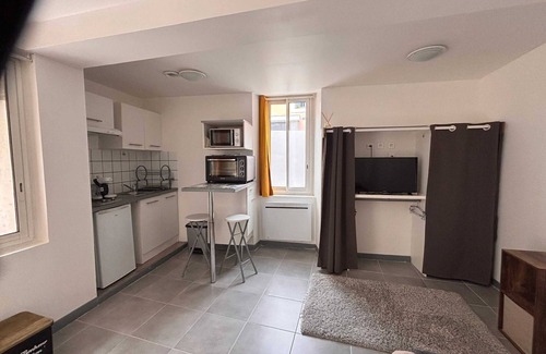 Tarbes Apartment | Homerez - Cozy Studio in Tarbes with Terrace and Garden