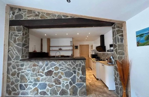 Malbosc House | Homerez - House near Malbosc with garden pool