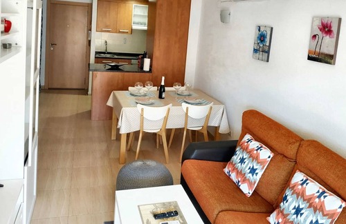 Salou Apartment | Homerez - Modern Apartment in Salou with Shared Pool