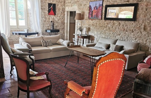 Salies Villa | Homerez - Villa for 12 ppl. with swimming-pool, garden and terrace at Salies