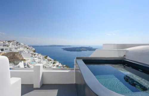 Firostefani Apartment | Hommage Suites with Caldera View Hot tub