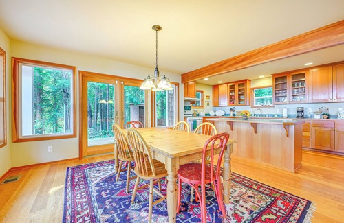 Brinnon Cabin | Hood Canal Home w/Stunning Views & Private Beach