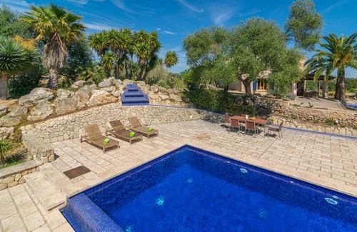 Sant Joan Villa | HORTELLA (ECOFINCA) - Splendid finca with private pool and free WiFi.