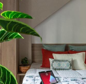 Indore Apartment | Hostique Lilac, Studio for Couples & Professionals