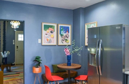 Lawrenceville House | ★HostWise Stays★ Private Hot Tub | King Bed | Workspace | Kids Welcome!