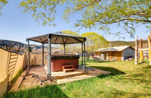 Glendale House | Hot Tub and Yard Wills Place Utah Family Getaway
