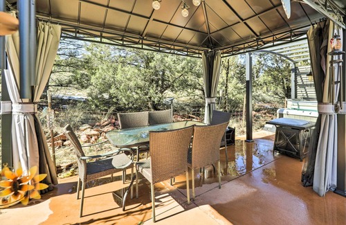Payson Cottage | Hot Tub & Fire Pit: Pet-friendly Home in Payson