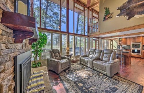 Ruidoso House | Hot Tub, Game Room and Sauna Ruidoso Hideaway!