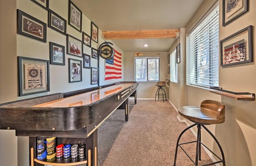 Pine House | Hot Tub, Game Room Dog-Friendly Pine Cabin!
