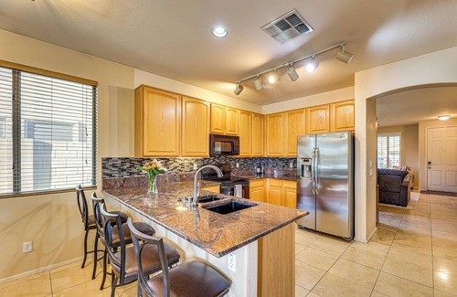 Estrella Mountain Ranch House | Hot Tub & Heated Pool: Home in Estrella Mtn Ranch