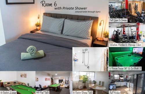 Coorparoo House | Hot Tub, Ice Bath, Gym, Sauna, Pool Table Coorparoo Haven