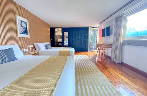 Coyoacan Hotel | Hotel Casa Alebrije: Suite Deluxe Doble Queen - 03