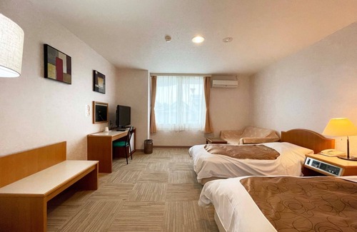 Shirahama Hotel | Hotel Ginsui Twin room in front of Shirarahama /Nishimuro-gun Wakayama