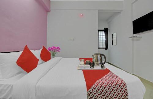 Thergaon Hotel | Hotel O Happy Stay
