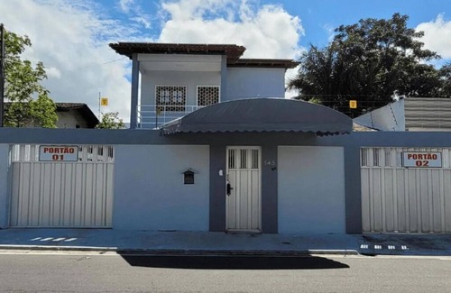 Flores House | Hotel Residencial Manaus Flores -quarto 6 - Banheiro Suíte