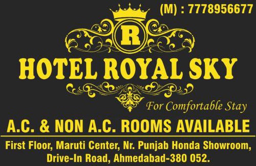 Ahmedabad Hotel | Hotel Royal Sky
