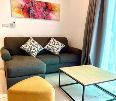 Ulu Kinta Apartment | Hotspring 2 Room Suite @ Sunway Onsen with Theme Park View 4 to 6 pax