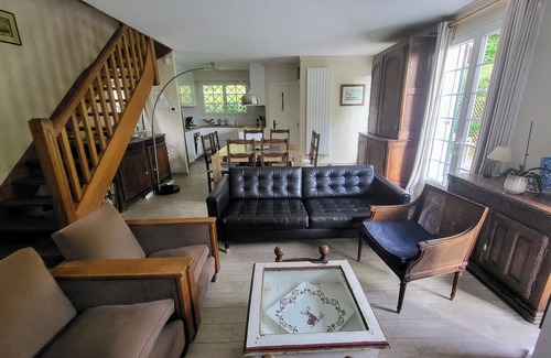 Houlgate Villa | Houlgate - Villa on large garden with terrace, sea view, beach at 600m