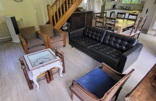 Houlgate Villa | Houlgate - Villa on large garden with terrace, sea view, beach at 600m