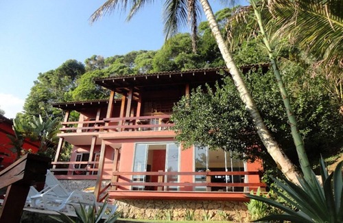 Sao Sebastiao House | House in gated community-Toque Toque Pequeno with sea view/3 km from Maresias beach