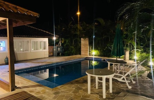 Horto House | House in gated community with 4 bedrooms and 3 suites, Ubatuba North Coast.