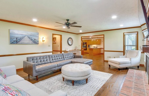 Spring Lake House | House on 20 Acres w/On-Site Pond in Spring Lake!